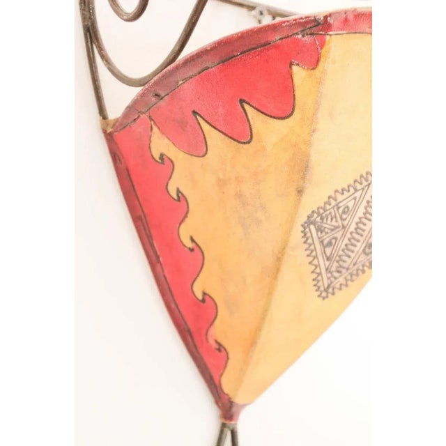 Late 20th Century Vintage Moroccan African Ethnic Art Wall Decor For Sale In Palm Springs - Image 6 of 12