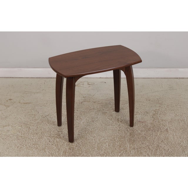 Mid-Century Modern Mid Century Design Modern Walnut Console Table For Sale - Image 3 of 12
