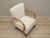 Vintage Art Deco Oak Chair, 1950s For Sale - Image 9 of 17