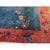 Blue Open Field Antique 1920s Walter Nichols Wool Chinese Art Deco Carpet Rug For Sale - Image 9 of 10