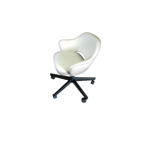 We have been restoring Saarinen executive chairs for years in every fabric one can imagine, right in our very own...