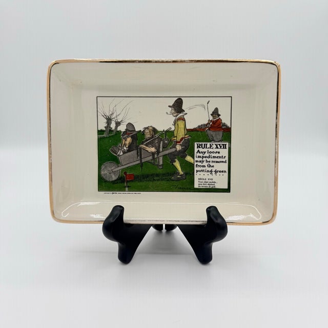 A little piece of golf history with considerably more wit than the usual clubhouse memorabilia. Made by Delano Studios of...