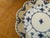 1960s Royal Copenhagen Blue Fluted Full Lace Porcelain Plate For Sale In Naples, FL - Image 6 of 7