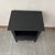 Small Black Wooden Bedside Table For Sale - Image 5 of 6