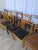 Industrial Vintage Scandinavian Wooden Dining Chairs, Yugoslav, 1970s, Set of 14 For Sale - Image 3 of 18