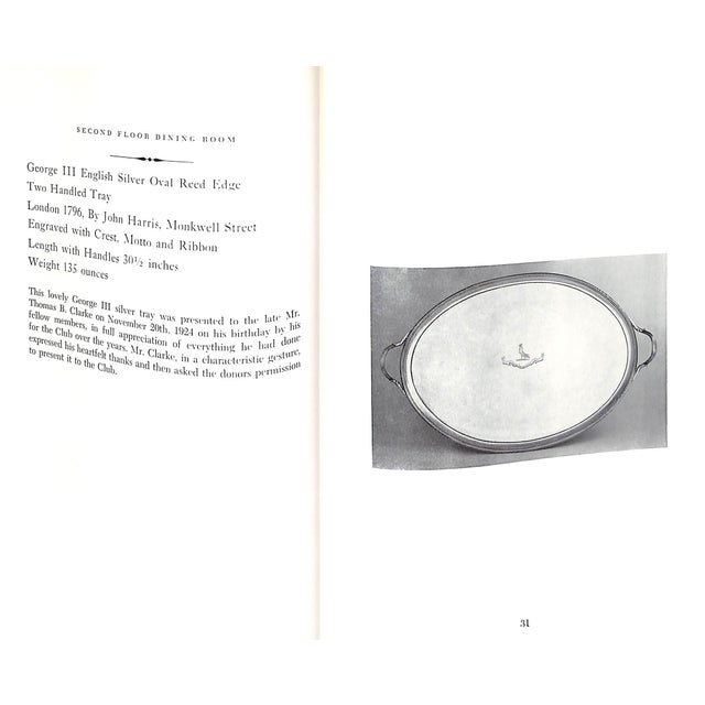 Navy Blue The Collection of Silver and Pewter Belonging to the Brook" 1966 Suarez, Diego; Rodgers, Oliver and Holden, Philip D. For Sale - Image 8 of 12