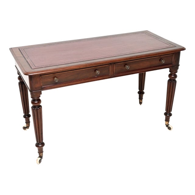 Antique Victorian Writing Table, 1850s For Sale