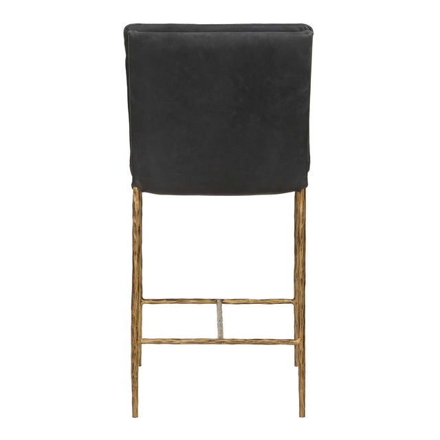 Wood Ascend Charcoal Counter Stool For Sale - Image 7 of 10