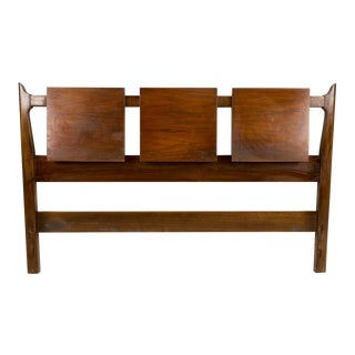 United Mid-Century Queen Full Headboard For Sale