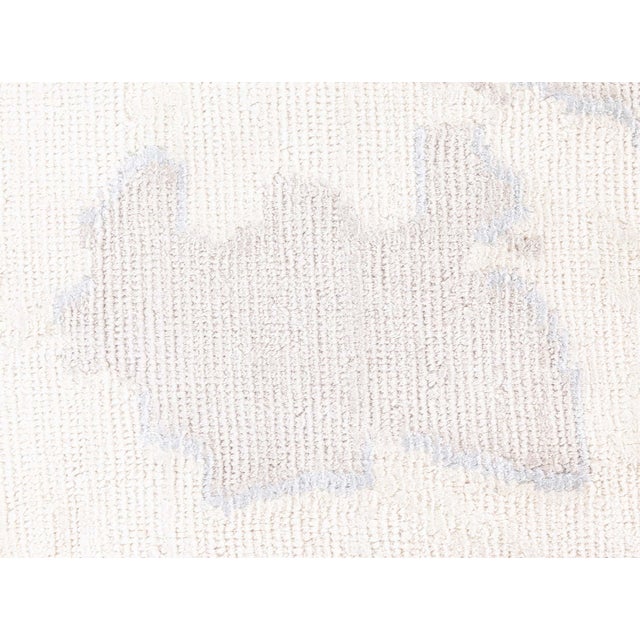 Modern Botanic Silk Beige Runner by Doris Leslie Blau For Sale In New York - Image 6 of 8