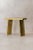 Wood Vintage Rustic Square Elm Stool For Sale - Image 7 of 7