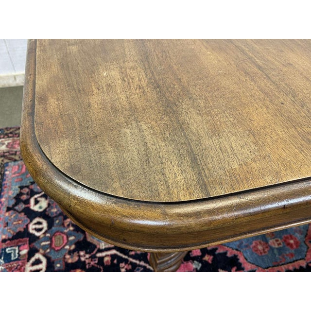 Early 20th Century Henri II Walnut Table with Extensions For Sale - Image 10 of 17