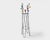 Treble Clef Coat Rack attributed to Roger Feraud, France, 1950s For Sale - Image 10 of 10