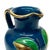 Mid 20th Century Stunning Blue Green & Gold Ceramic Pitcher With Leafy Motif by Aldo Bitossi for Rosenthal For Sale - Image 10 of 13
