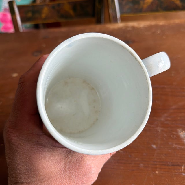 Antique Staffordshire Pearlware Mocha Banded Tankard, Circa 1820s For Sale - Image 9 of 12