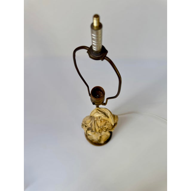 Vintage Claridge Shops Chalkware Gentleman Figural Table Lamp For Sale - Image 14 of 18