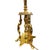 1920 Brass Figural Nude Art Deco Flapper Table Lamp by Frankart W/ Shade For Sale - Image 10 of 12