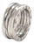 24350 - Bvlgari B.zero1 Three-Band Ring in 18k White Gold - Size 50 For Sale