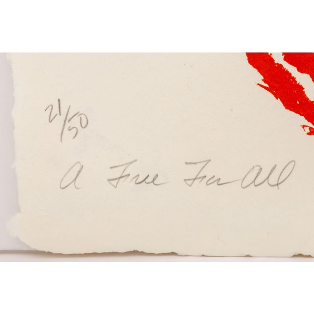Black James Rosenquist "Free for All", 1976 For Sale - Image 8 of 11