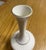 Mid-Century Modern Vintage MCM Lenox Ivory Gold Trim Usa Made Ribbed Swirled Bud Vase For Sale - Image 3 of 4