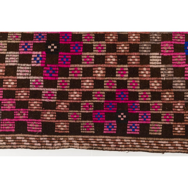 Oushak Vintage Oversize Kilim Rug For Sale - Image 9 of 10