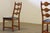 Vintage Danish Brutalist Oak High Back Chairs by Henning Kjærnulf, 1960s, Set of 4 For Sale - Image 9 of 17