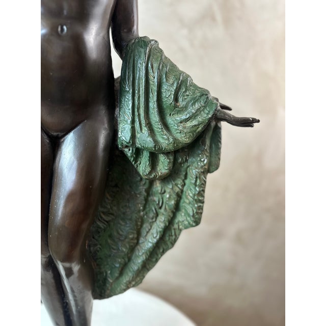 1920s Joe Descomps Cormier, Art Deco Sculpture, 1925, Bronze For Sale - Image 5 of 13