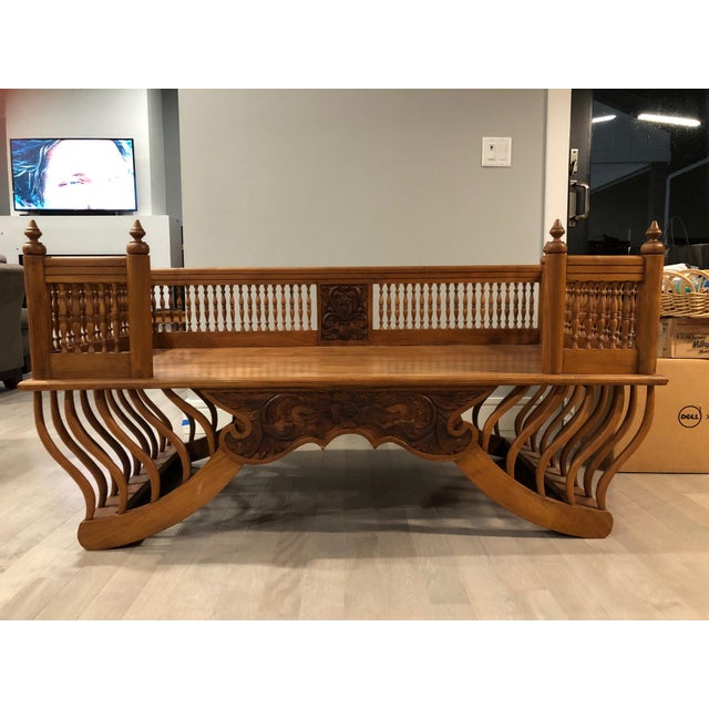 Thai Teak Elephant Chair Chairish