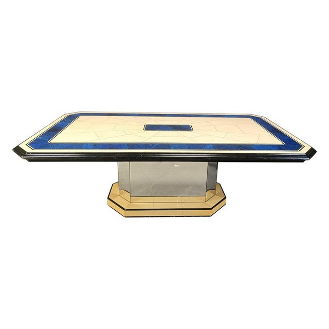 Vintage Lacquered Dining Table, 1970s For Sale - Image 12 of 12