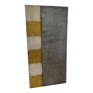 Monumental Large Abstract Painting on Panel by Bill Fisher For Sale