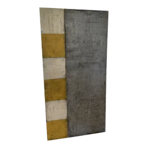 Monumental Large Abstract Painting on Panel by Bill Fisher