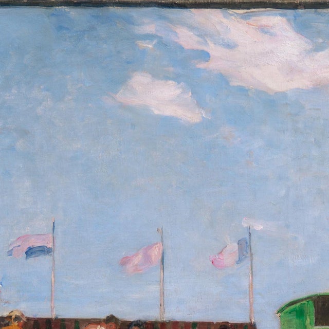 'Fête Foraine' by Lucien Simon, Circa 1919, Circus, Brittany, Breton, Société Nationale Des Beaux-Arts For Sale - Image 9 of 12
