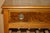 Reclaimed Burr Walnut Wine Bottle Rack Sideboard with Drawer For Sale - Image 6 of 15
