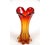 Mid-Century Red and Orange Murano Glass Vase, 1960s-1970s For Sale - Image 3 of 16