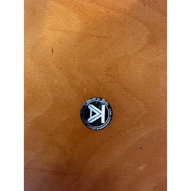 Brown Set of 6 Oak Dining Chairs by Børge Mogensen for Karl Andersson & Söner, 1950s For Sale - Image 8 of 8