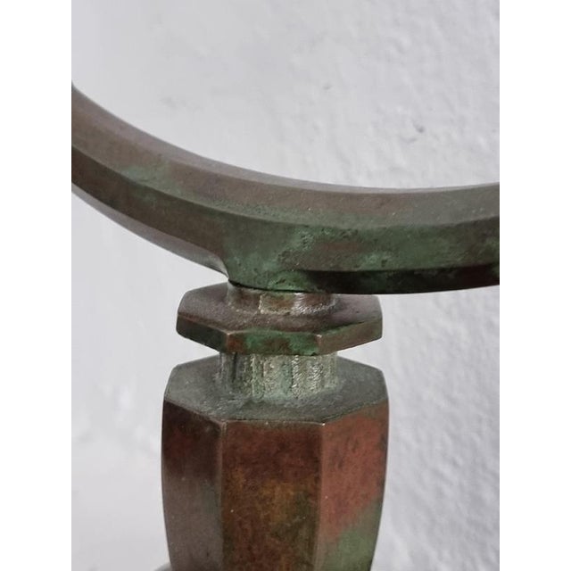 Swedish Candelabras in Bronze by Sune Bäckström, 1920s, Set of 2 For Sale - Image 4 of 7