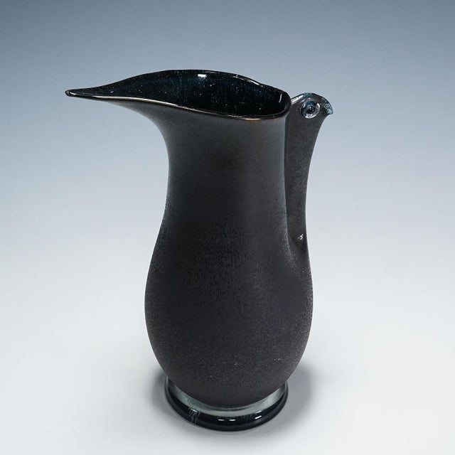 Mid-Century Modern Vintage Ercole Barovier - Barovier & Toso Barbarico Vase 1951 For Sale - Image 3 of 9