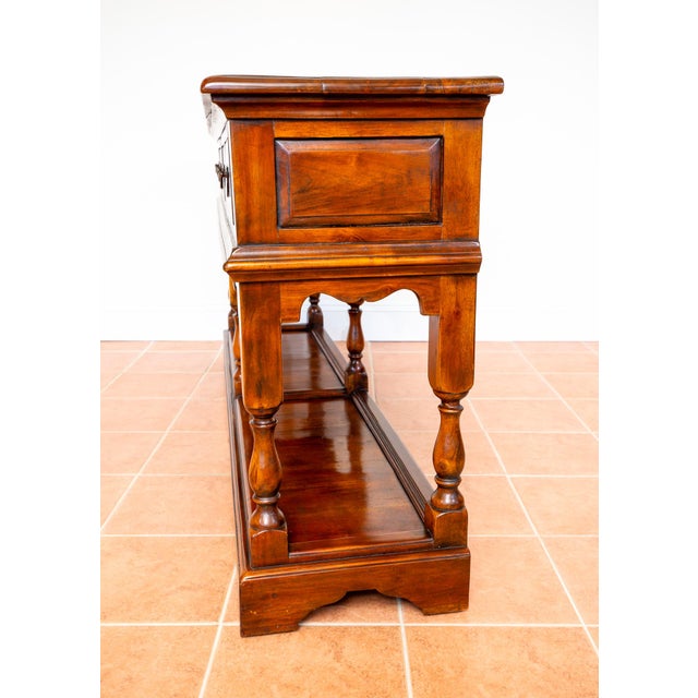 Wood Georgian Sideboard from Theodore Alexander, 1990s For Sale - Image 7 of 18