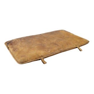Vintage Leather Gym Mat, Former Czechoslovakia, 1930s For Sale