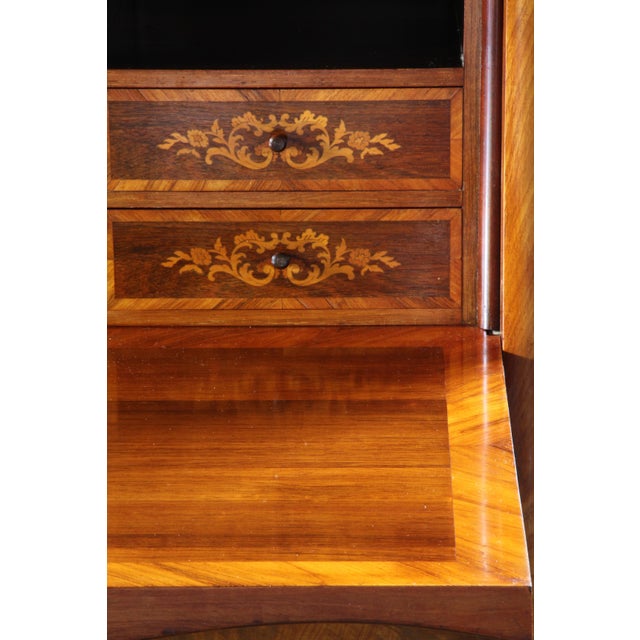 Danish Secretaire in Walnut, 1890s For Sale - Image 17 of 18