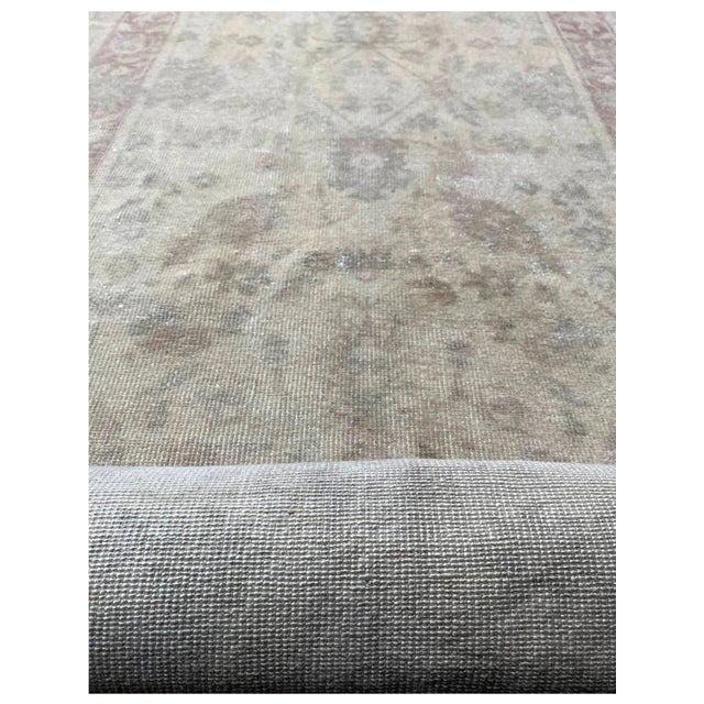 Traditional Vintage Persian Mahal Style Runner Rug 3x20 For Sale - Image 3 of 7