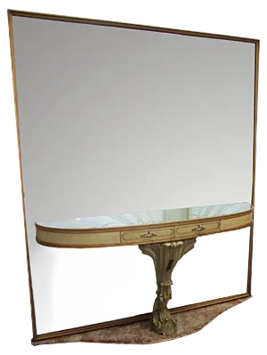 Vintage Console Table from La Permanente Mobili Cantù, 1940s