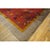 Textile 1920s Orange Floral Modern Antique Chinese Art Deco Handknotted Wool Rug For Sale - Image 7 of 10