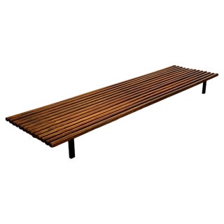 Mid-Century Modern Cansado Bench by Charlotte Perriand, 1950 For Sale