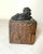 Share Rare Antique Early 19th Century Japanese Calligraphy Terracotta Water Dropper For Sale - Image 9 of 14