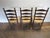 Pennsylvania House Solid Cherry Set of Six Ladder Back Rush Seat Chairs. For Sale - Image 10 of 10