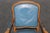 French Louis XV Style Walnut and Leather Set of 10 Dining Chairs C. 1940s For Sale - Image 10 of 14