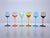 Murano Glass Glasses with Liqueur Glasses and Shot Glasses by V. Nason for Manifattura Di Murano, 1990s, Set of 12 For Sale - Image 11 of 14