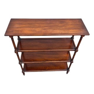 1980s Sarreid Classic Etagere / Bookcase For Sale