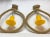 Mid 20th Century Pair of Mid 20th Century Rope and Glass Pendants by Audoux-Minet For Sale - Image 5 of 7